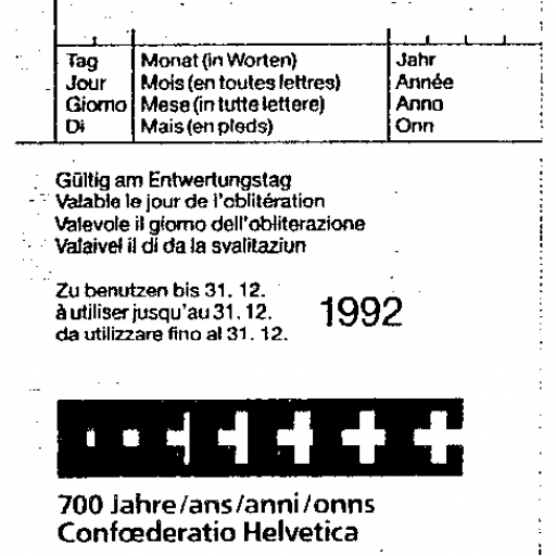 Fahrkarte